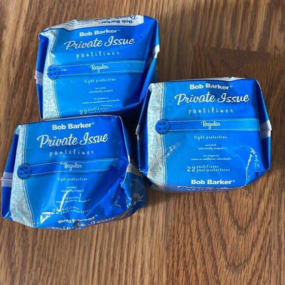 Bob Barker® Private Issue Panty Liners - Lot of 3 containing 22 each - Picture 3 of 3